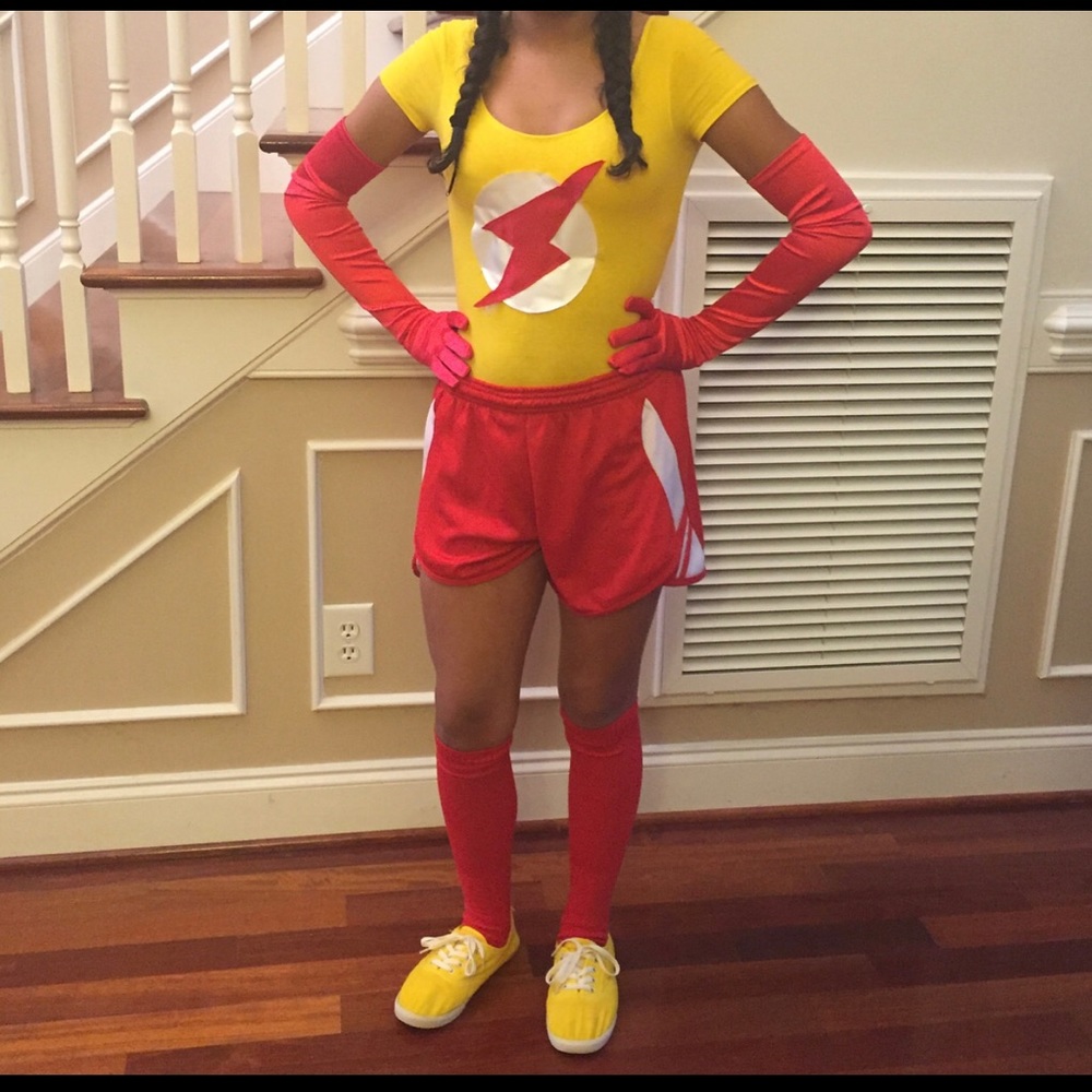 Handmade Kid Flash Costume